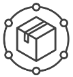 icône supply chain