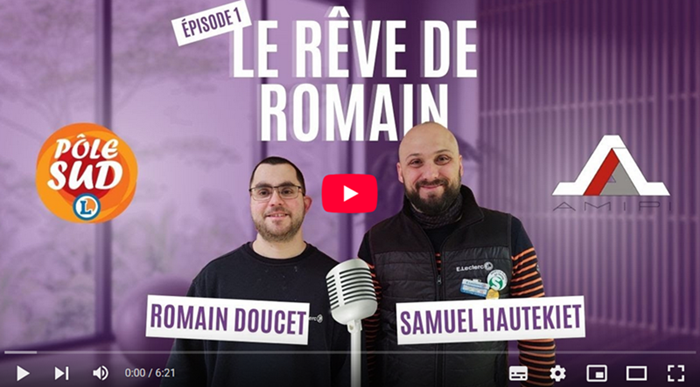 podcast AMIPI insertion Romain Doucet Leclerc